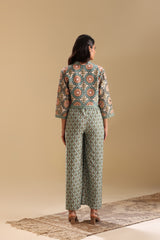 Eraya Embellished Jumpsuit Set
