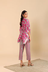 Naqsh Embellished Short Kaftan Set