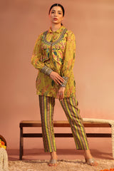 Tamaya Embroidered Kurta Set with Jacket