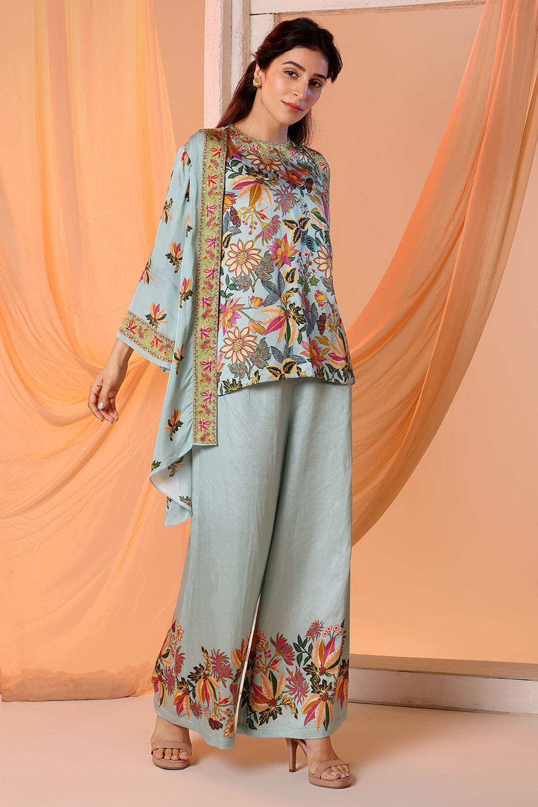 Arani Embellished Co-Ord Set with Jacket