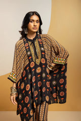 TAARANI EMBELLISHED KIMONO KURTA SET