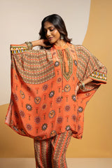 TAARANI EMBELLISHED KIMONO KURTA SET