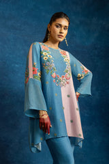 BAGHIRA APPIQUED KURTA SET