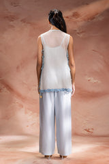 Alisa Embroidered Tie-Up Top & Pants