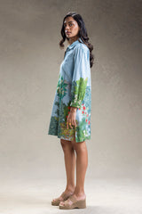 Blume Printed Boxy Dress