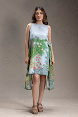 Blume Printed Paneled Dress