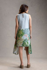 Blume Printed Paneled Dress