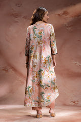 Zeya Embellished Asymmetric Tunic And Pants