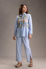 Reviera Printed Shirt And Pants