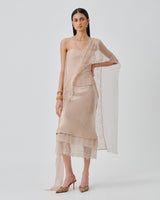 Soft Veil Corset Top