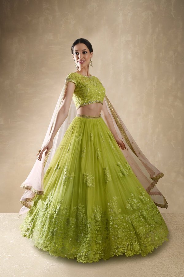 Starflower lehenga set