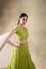 Starflower lehenga set