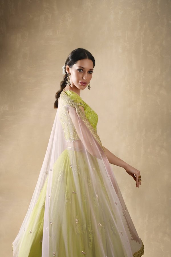 Starflower lehenga set