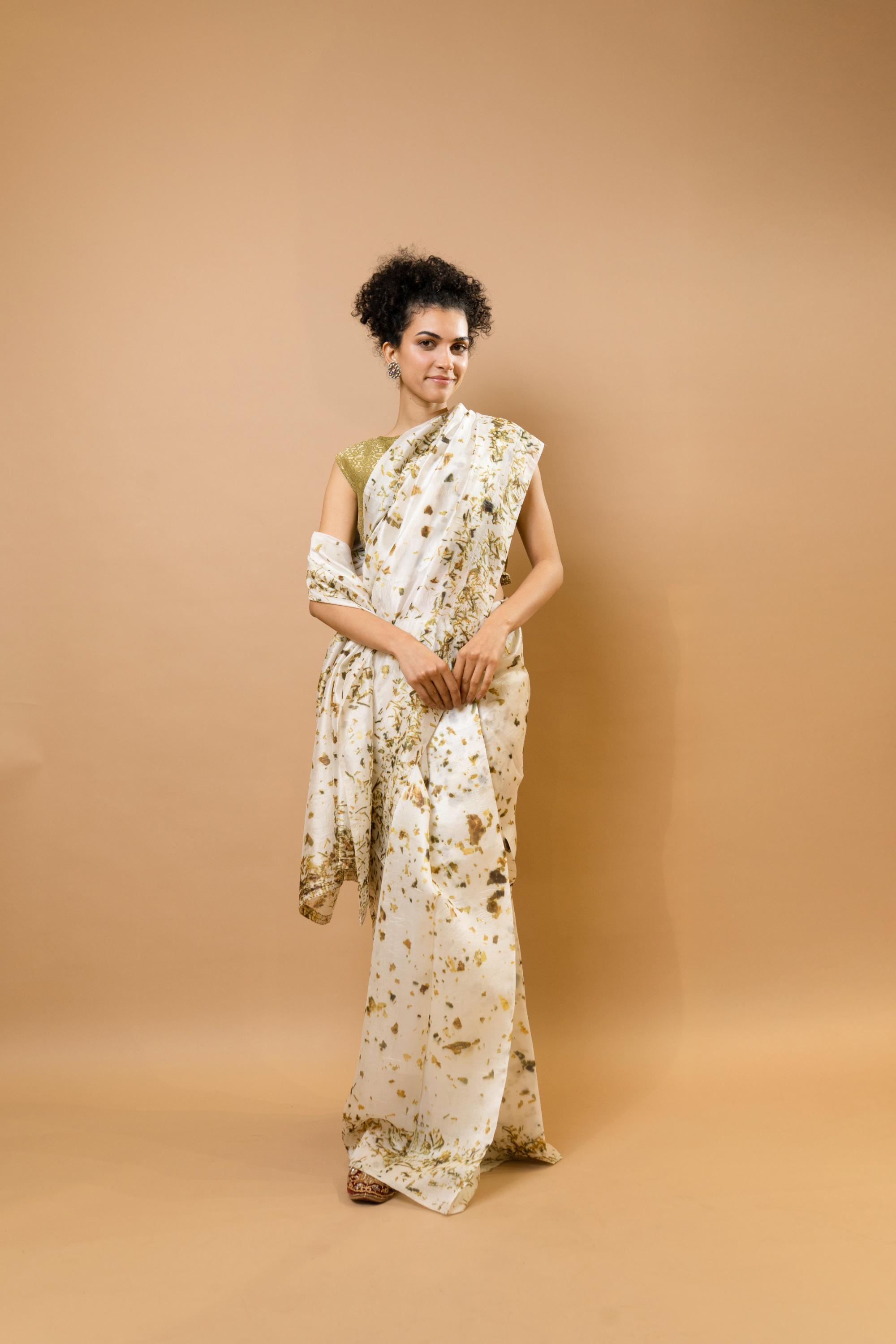 Natural colors Saree