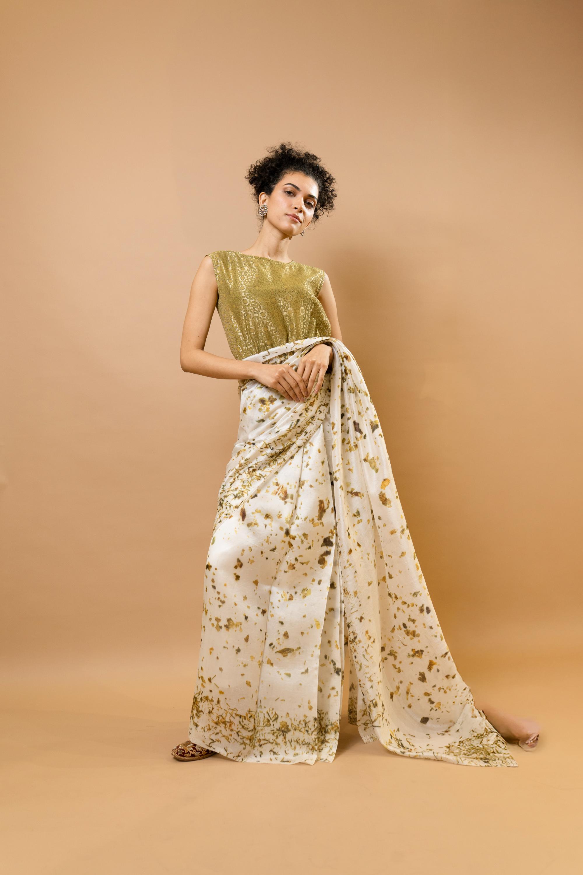 Natural colors Saree