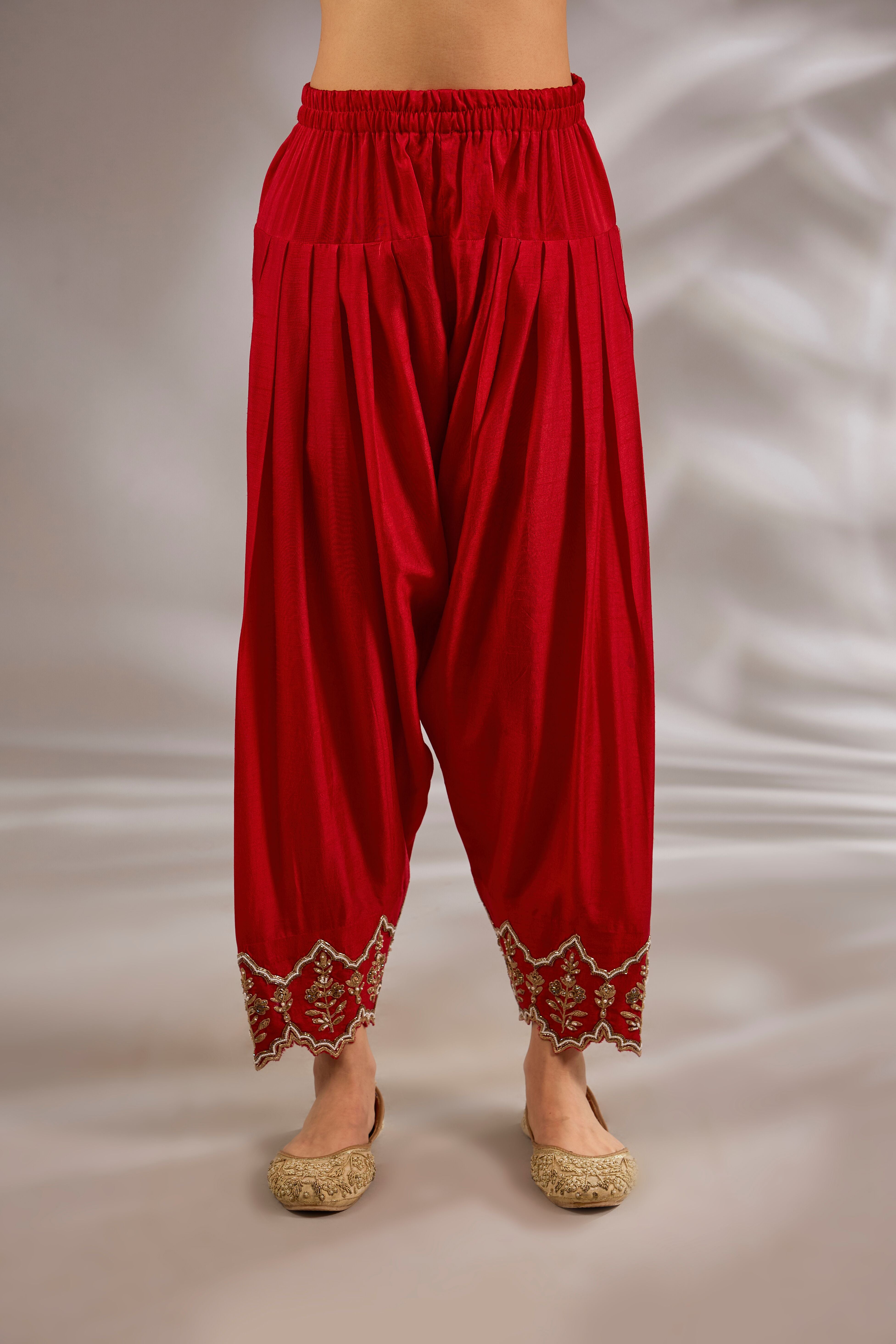 Anarkali in silk base with dori hand and machine embroidery.