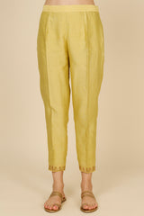 Lime Gota Embroidered Kurta Set