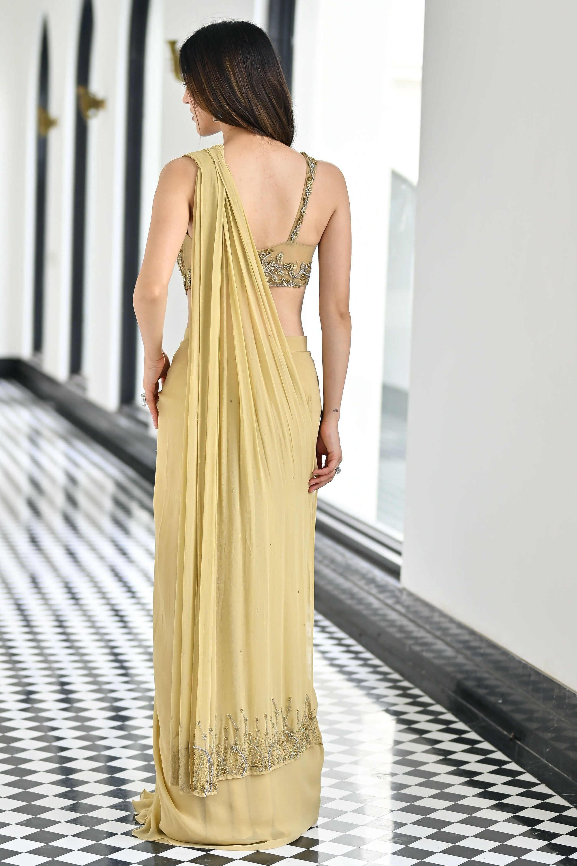 Day Dreamer Beige Saree