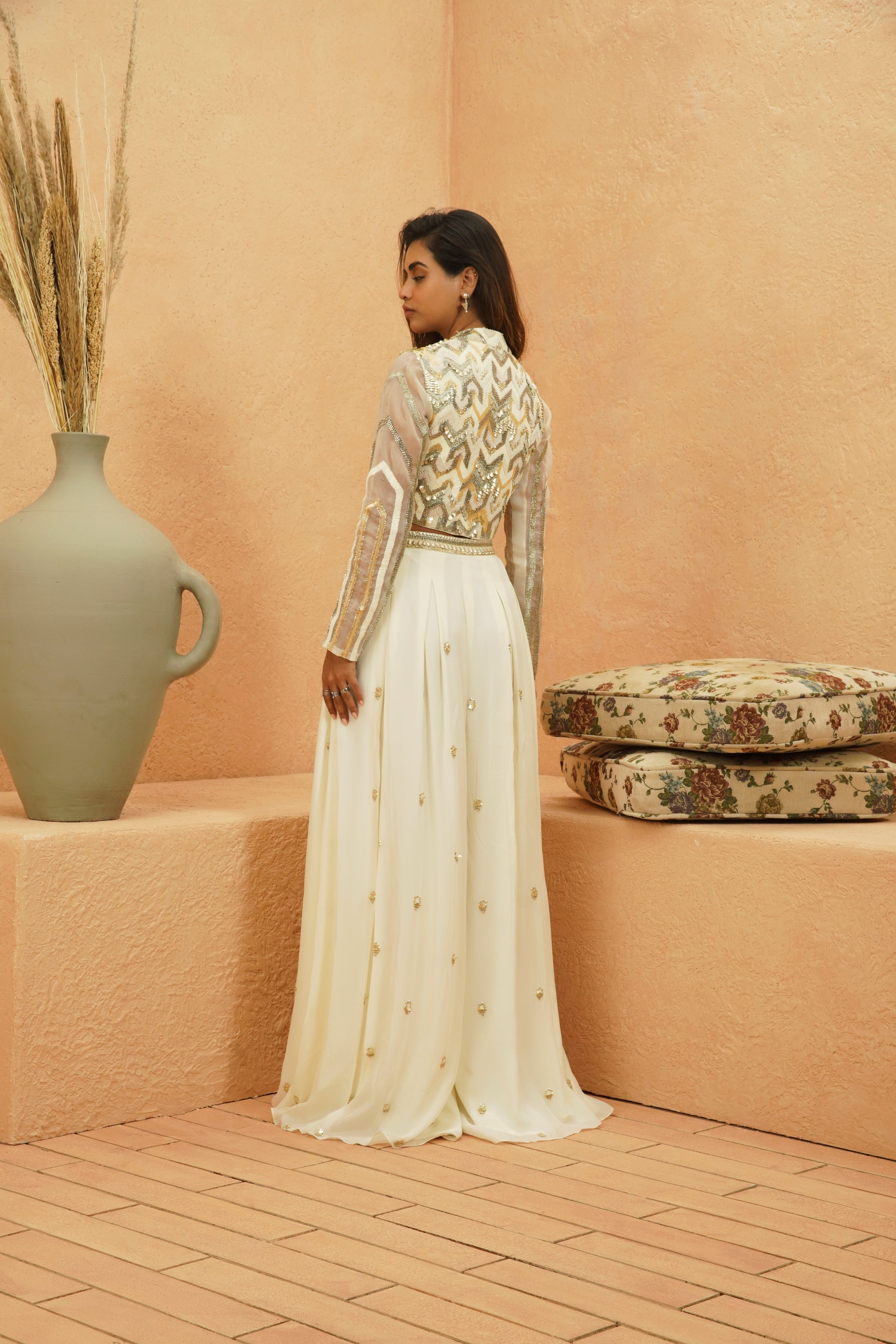 FARIHA JACKET AND FLARED PANT