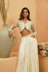 FARIHA JACKET AND FLARED PANT