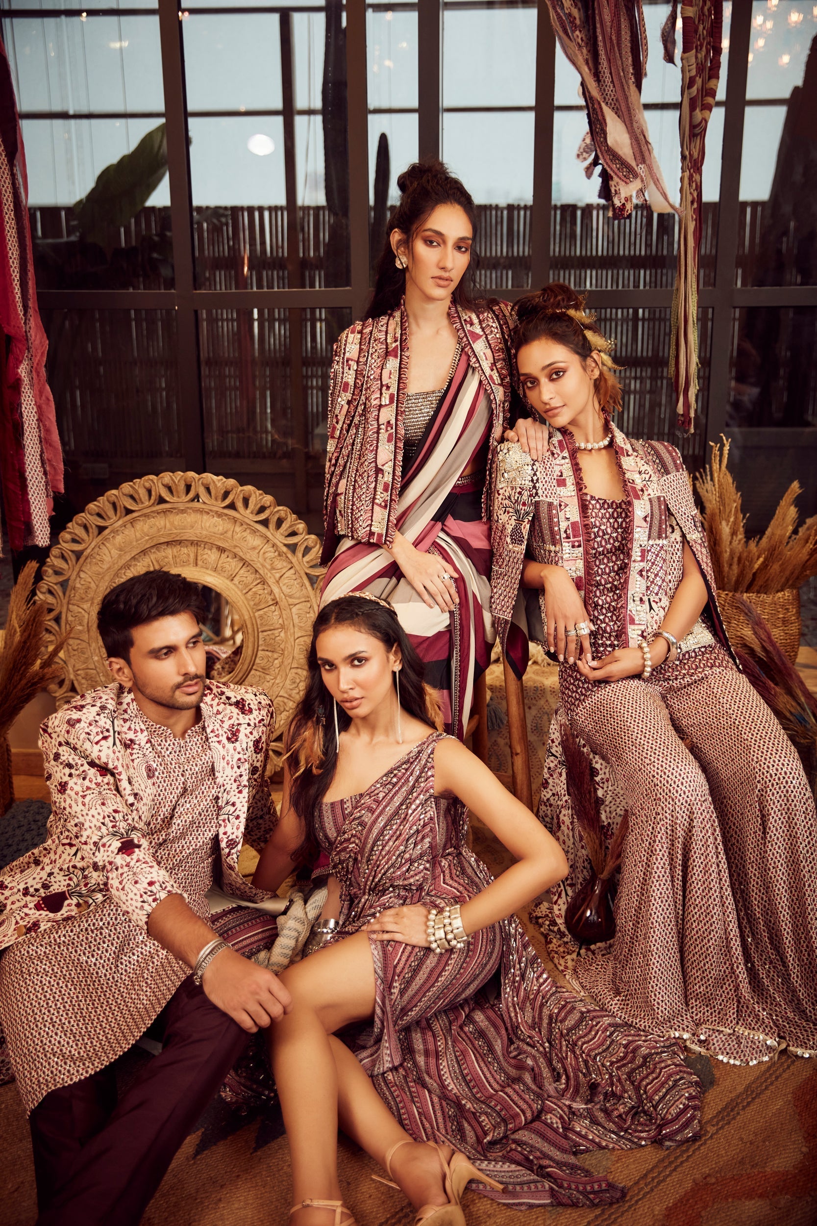 MERLOT SHARARA SET