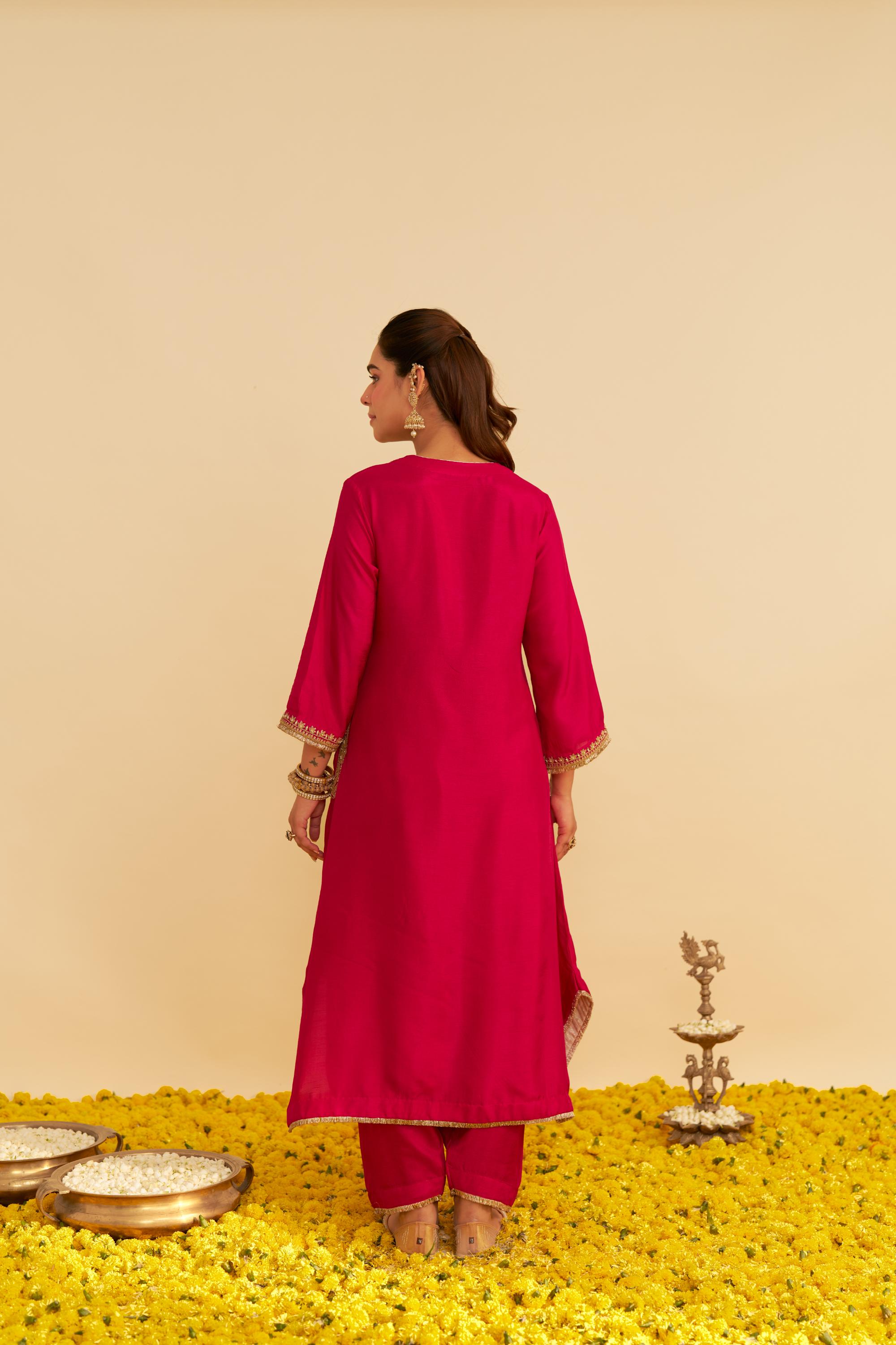 AMAYA - LONG KAFTAN WITH SALWAR