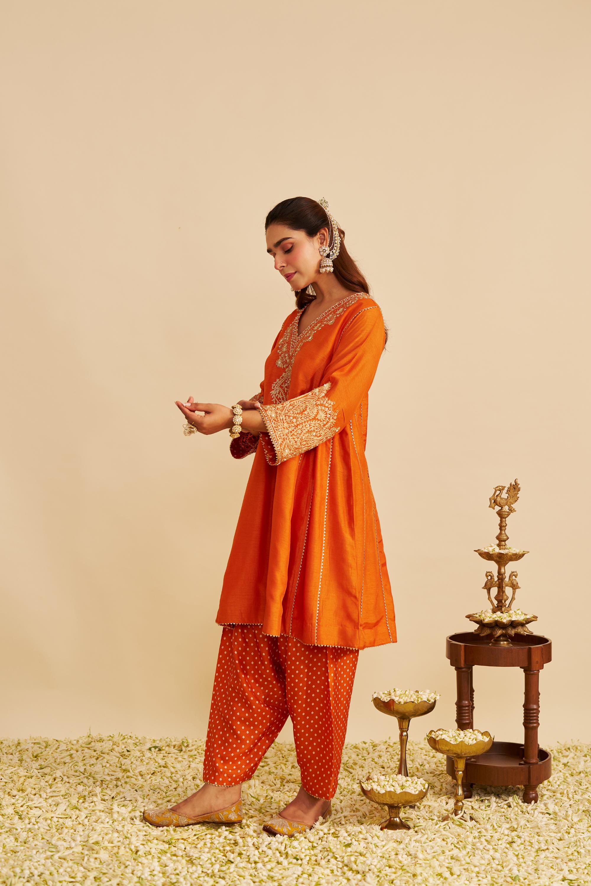 NIYAH - SHORT CHAUGA WITH SALWAR 1