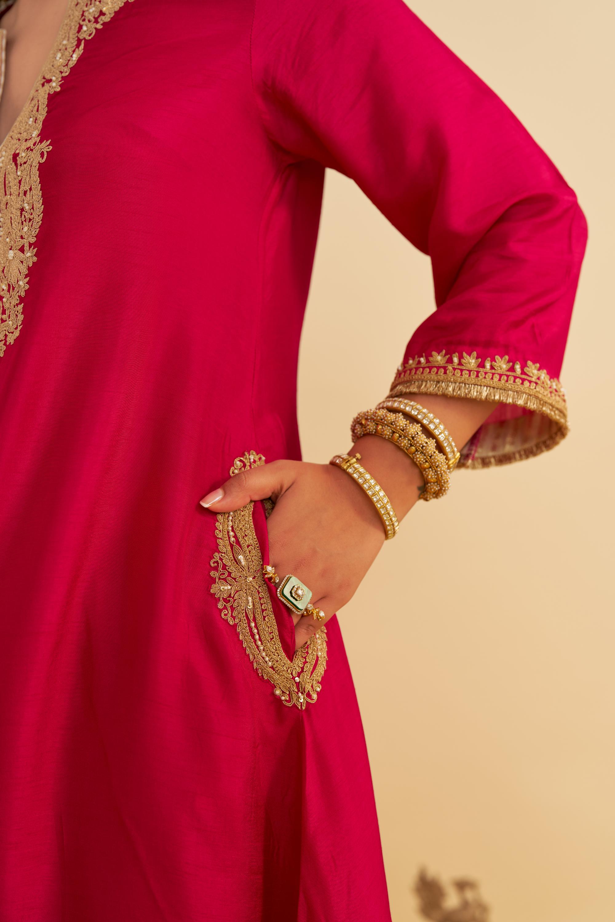 AMAYA - LONG KAFTAN WITH SALWAR