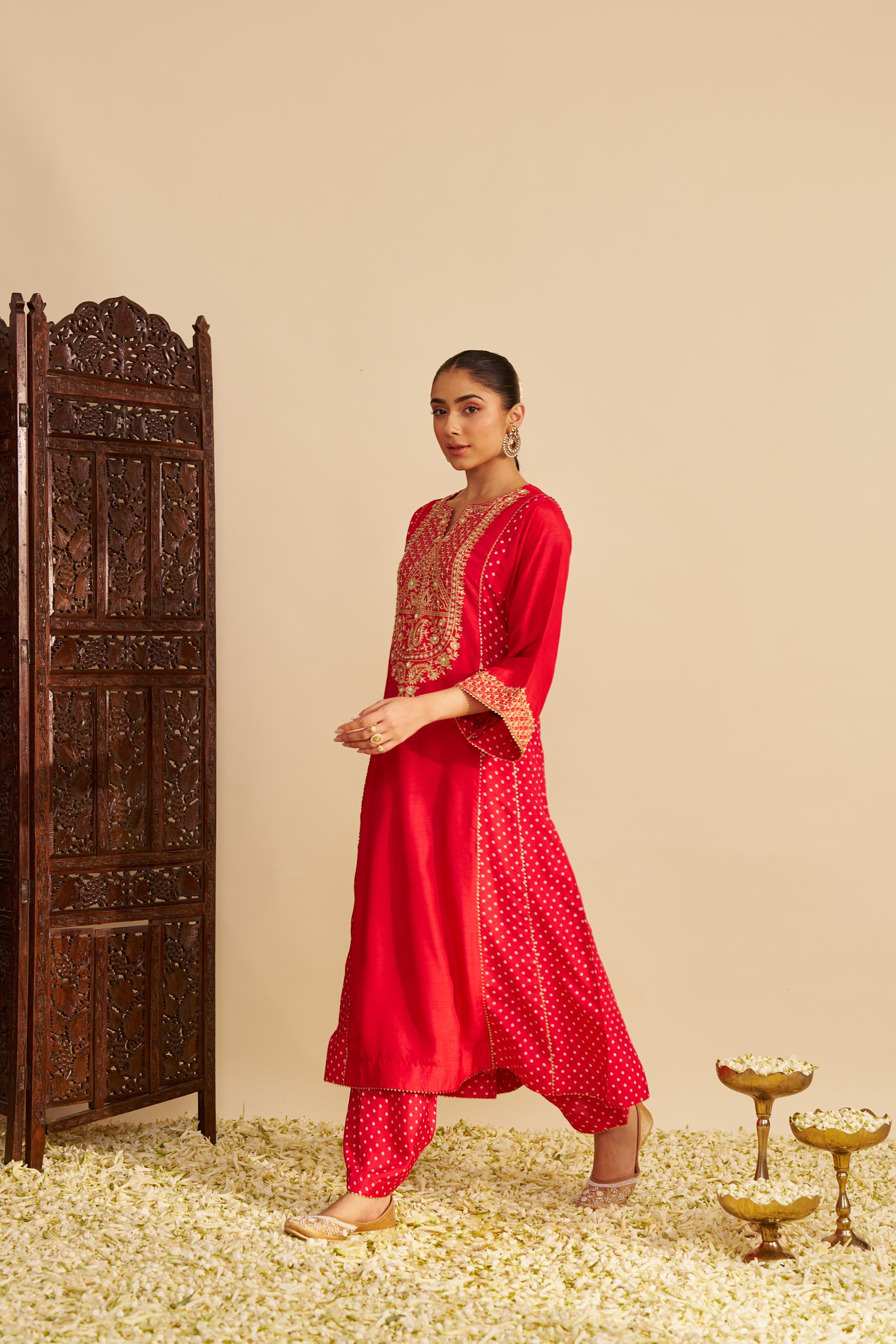 ESRA - LONG CHAUGA WITH SALWAR