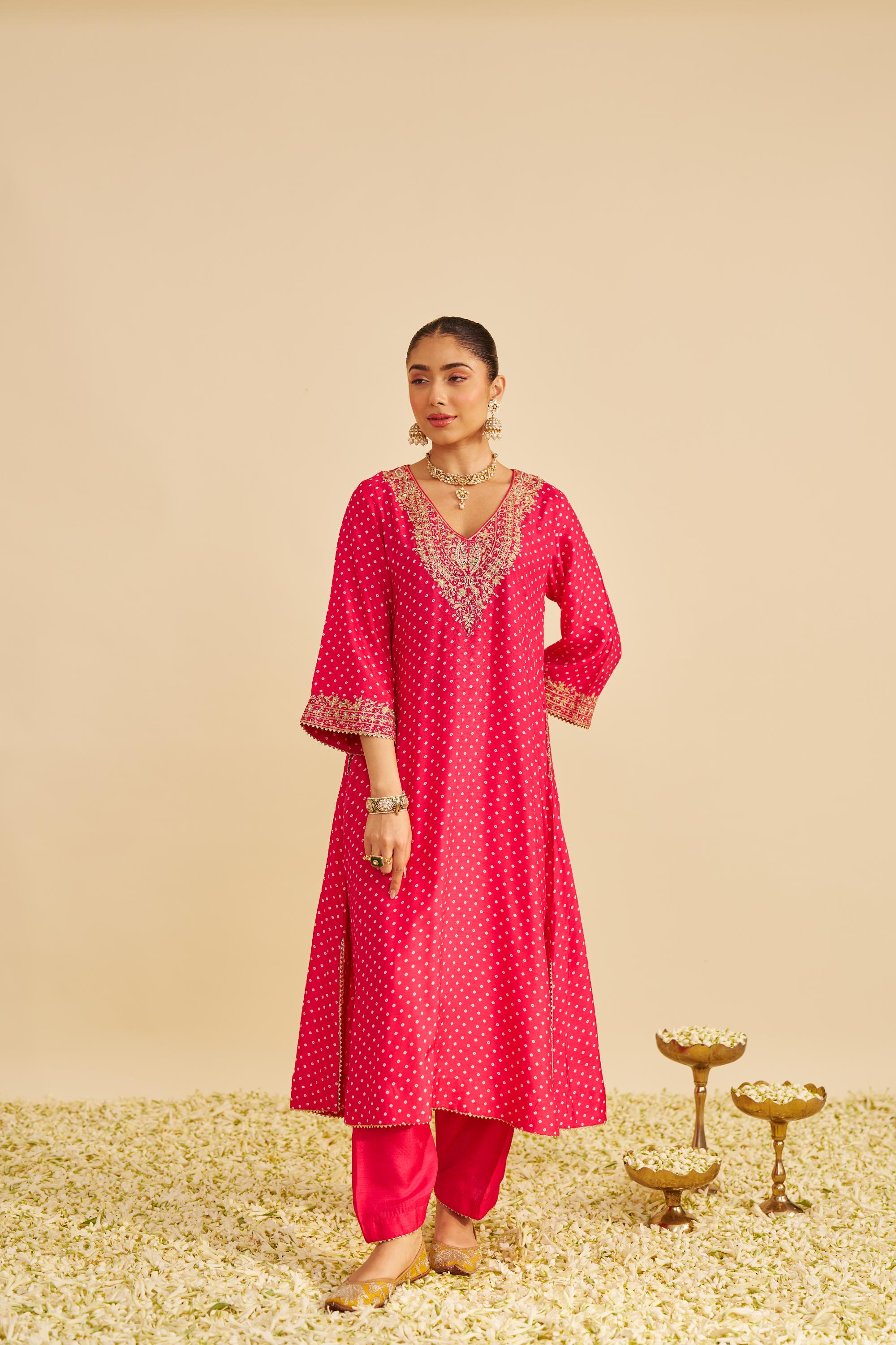 ZALIYAH - LONG CHAUGA WITH SALWAR