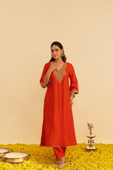 HAAYAT - LONG KAFTAN WITH SALWAR