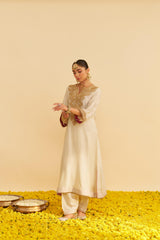 HIBA - LONG KAFTAN WITH SALWAR AND DUPATTA