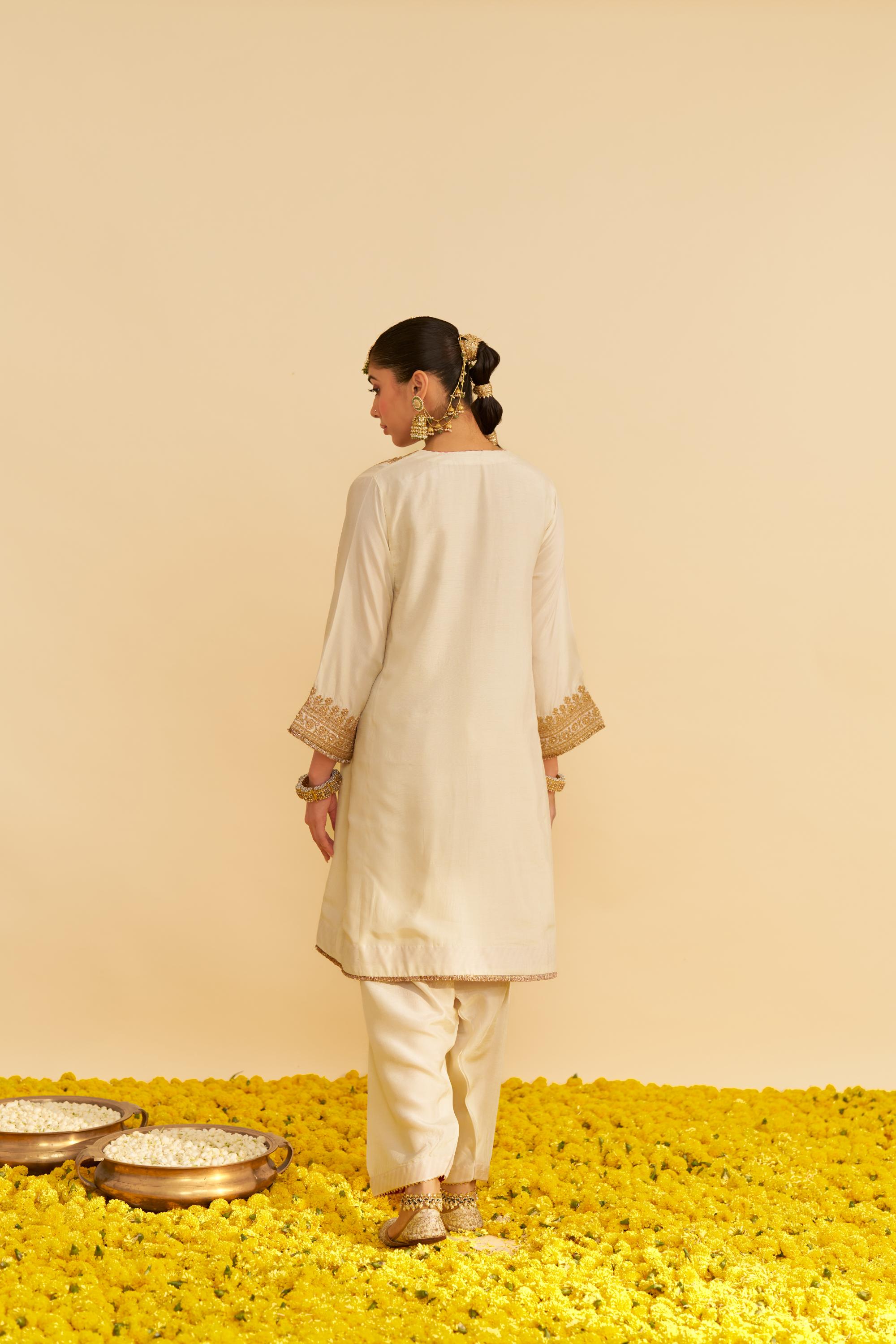 MEHZA - SHORT CHAUGA WITH SALWAR