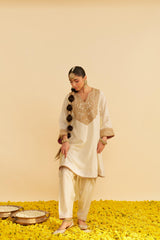 MEHZA - SHORT CHAUGA WITH SALWAR