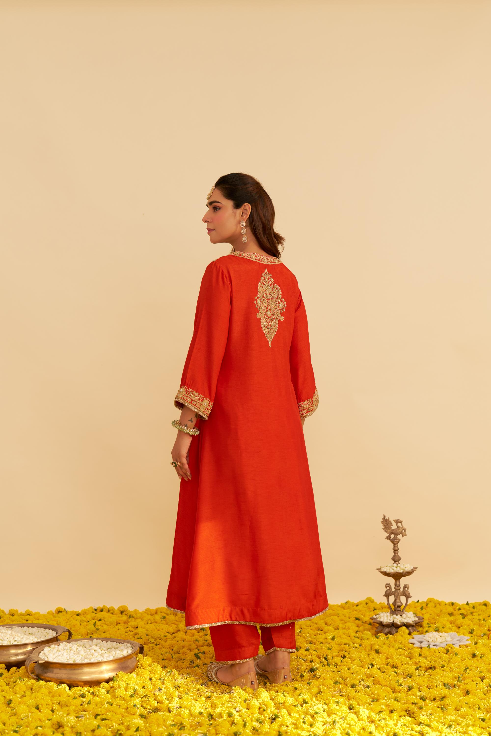 HIBA - LONG KAFTAN WITH SALWAR