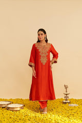 HIBA - LONG KAFTAN WITH SALWAR