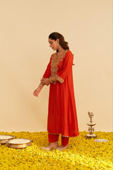 HIBA - LONG KAFTAN WITH SALWAR