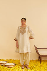 AYRA - SHORT CHAUGA WITH SALWAR AND DUPATTA