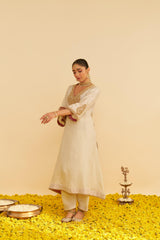 HAAYAT - LONG KAFTAN WITH SALWAR