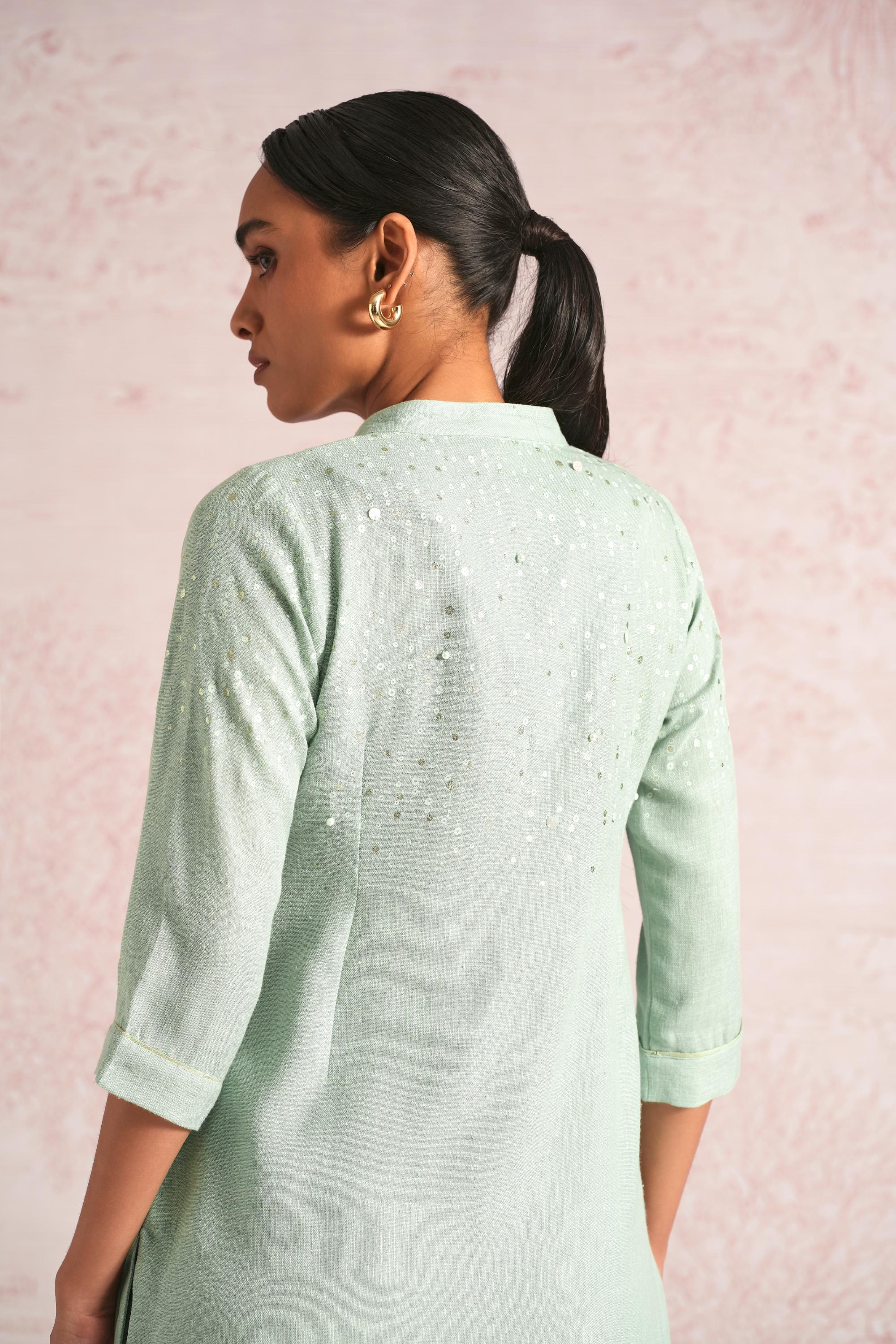 Shimmer Strings Kurta Set