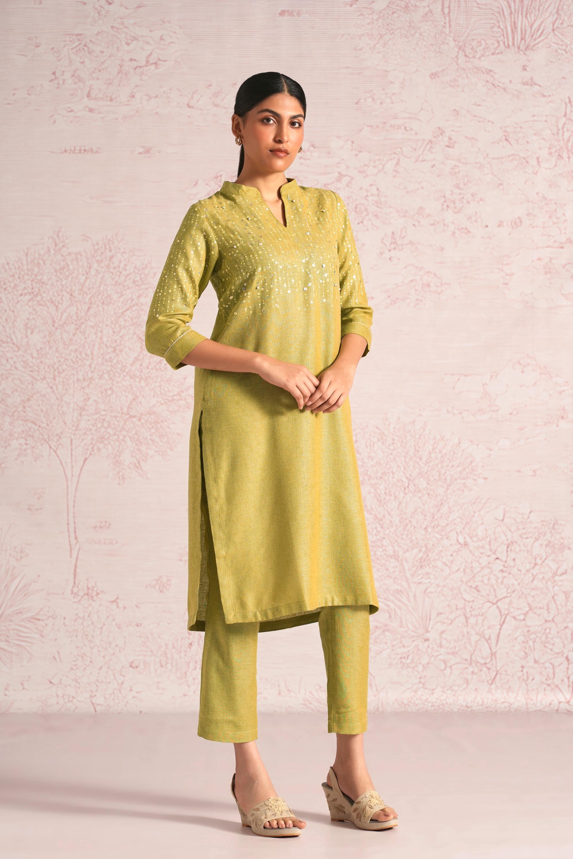 Shimmer Strings Kurta Set