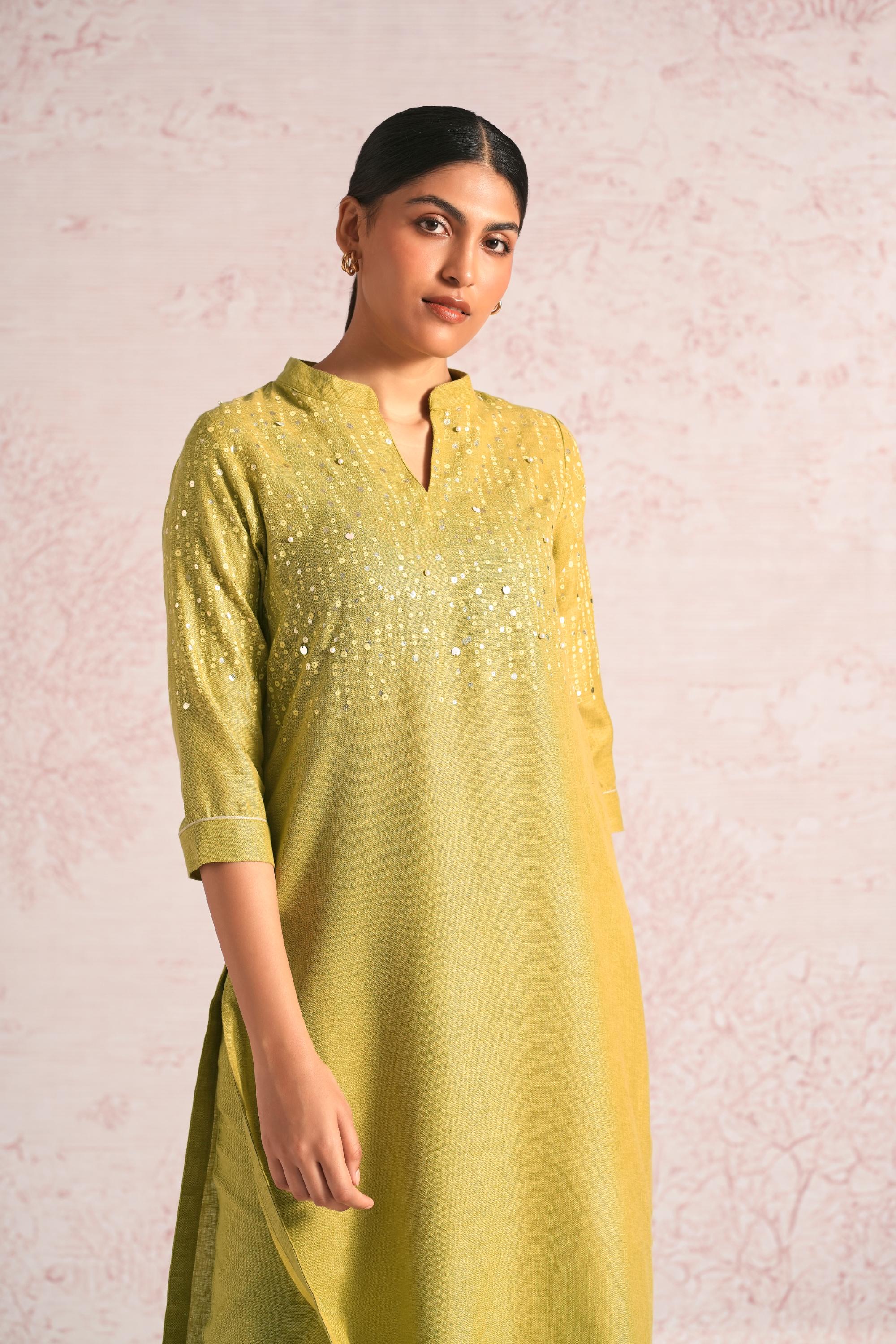 Shimmer Strings Kurta Set