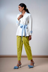 Taj-serene-ice-top-olive-pants