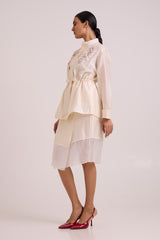 Orion - Drawstring Top and Short Skirt