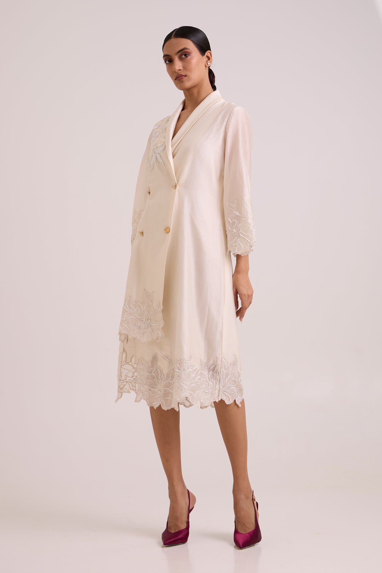 Logan - Quattro Button Blazer Dress