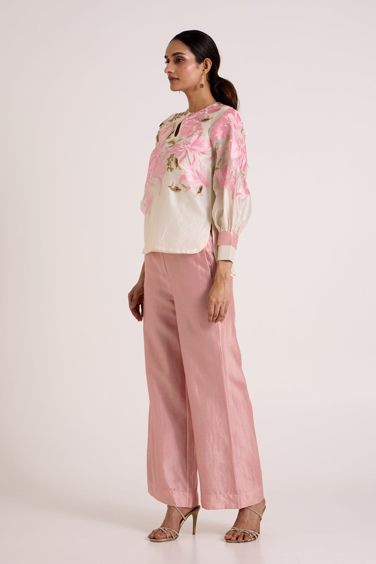 Ivory Glen - Blooming Sleeve Co-ord Set
