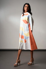 Morado-brushstroke-midi-dress