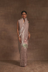 'Suhani Marmari' Tanchoi Benarasi Handloom Sari
