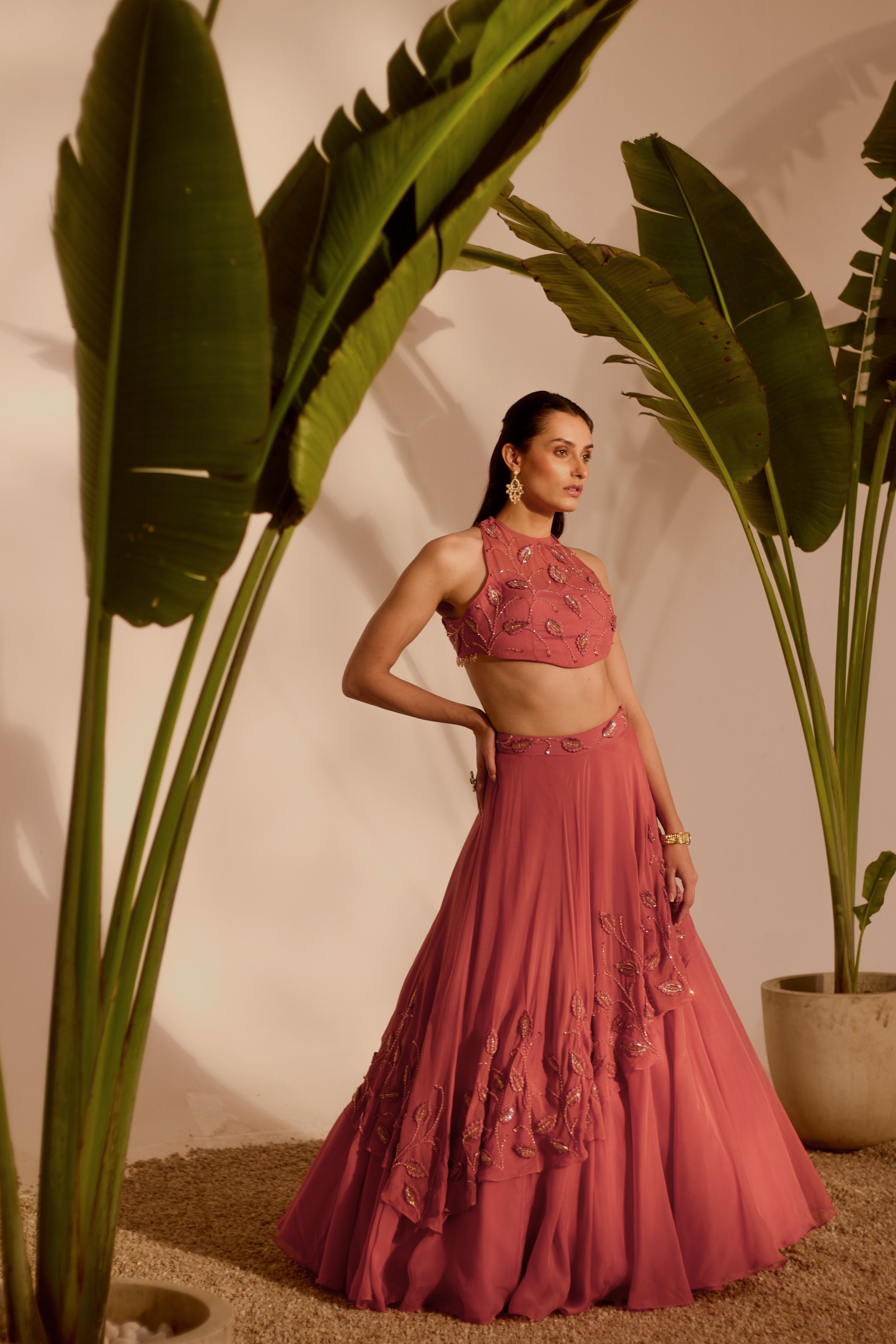 Nia Drape Lehenga
