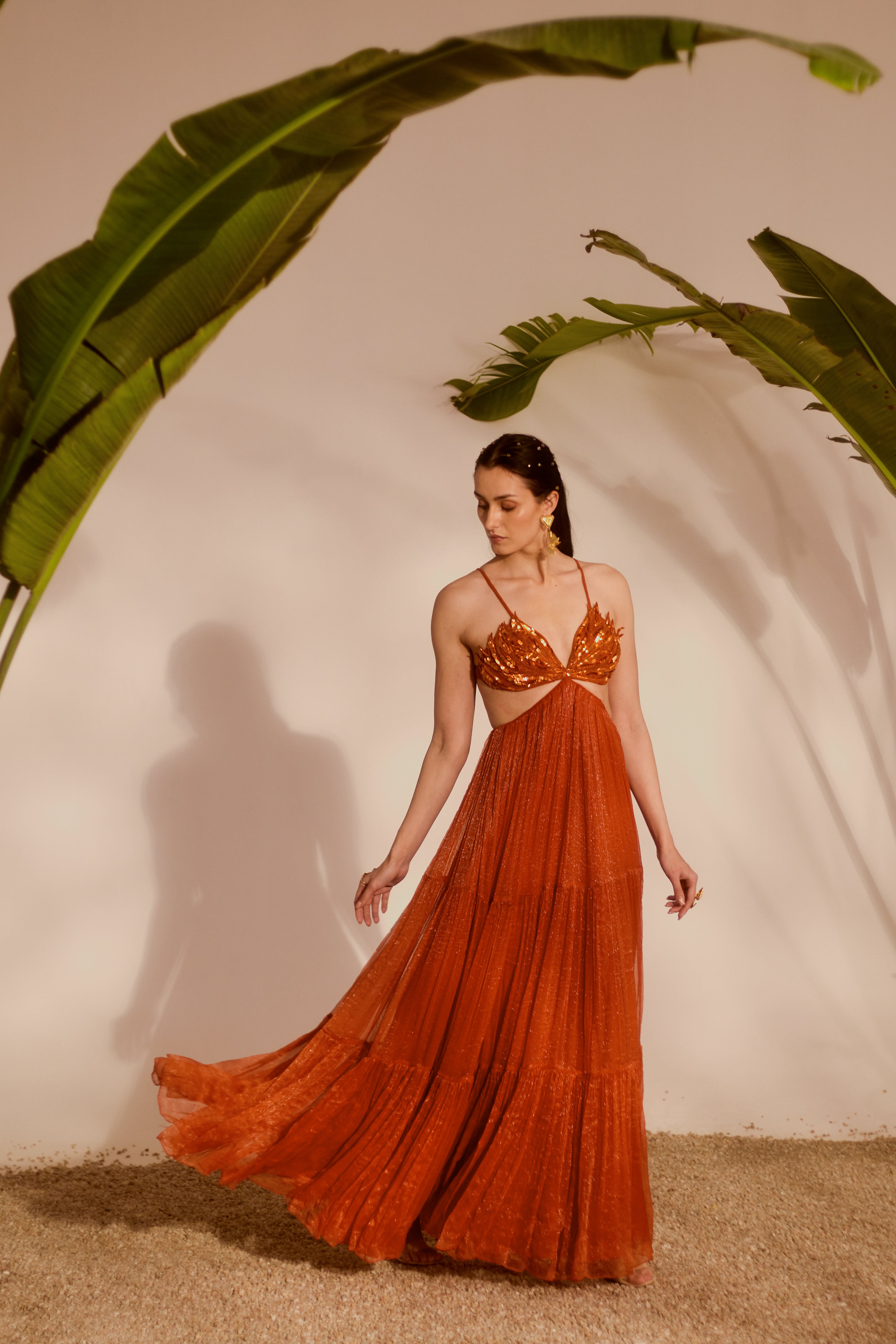 Aloha Tiered Gown